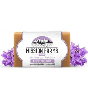 Rest CBD Goat Milk Soap