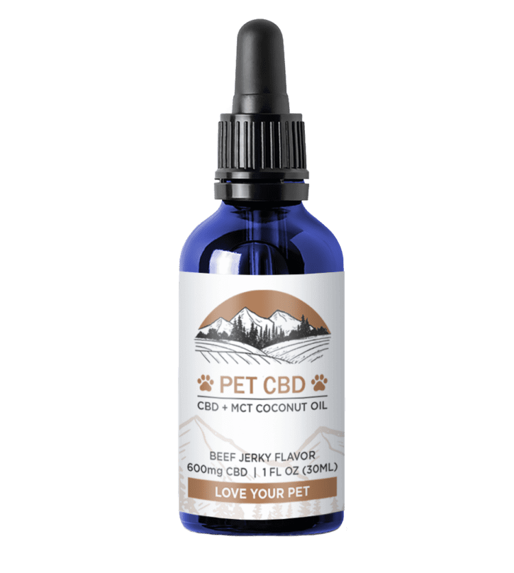 Pet CBD 600mg Beef Jerky Flavor - Mission Farms CBD