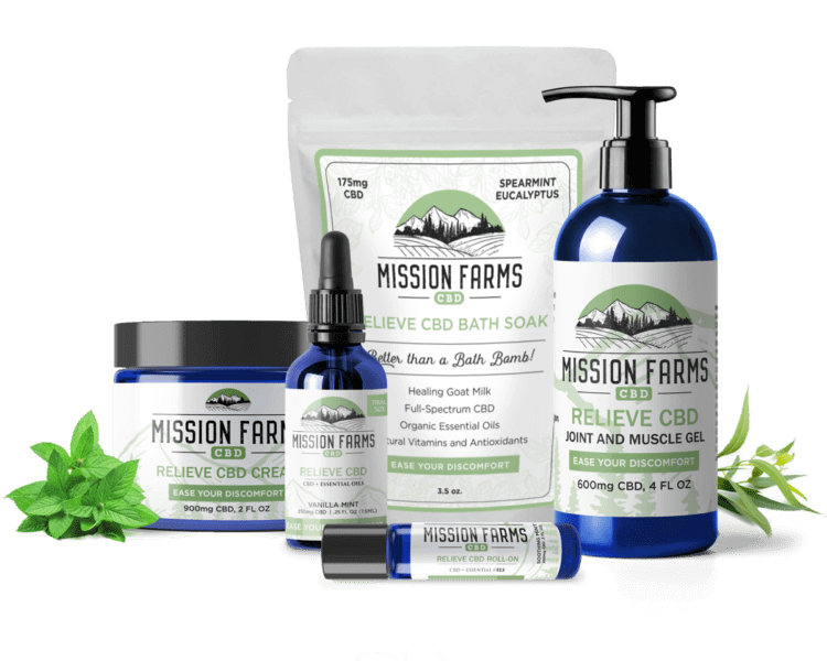 Relieve CBD Large Bath Bundle