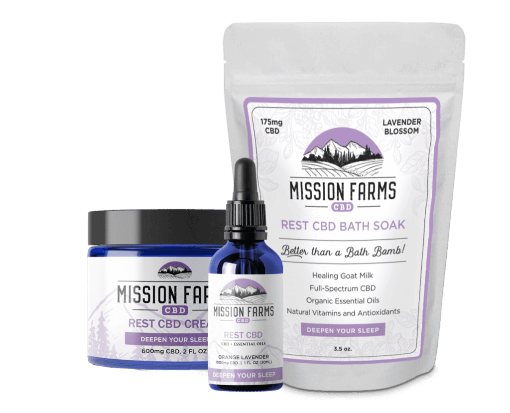 Rest CBD Bundle l Mission Farms CBD