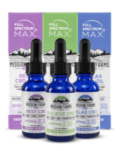 Full Spectrum Max CBD Bundle - Rest CBD, Relieve CBD, Relax CBD Oils