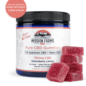 Pure CBD Gummies - Marionberry Lemon with Burst 30 count