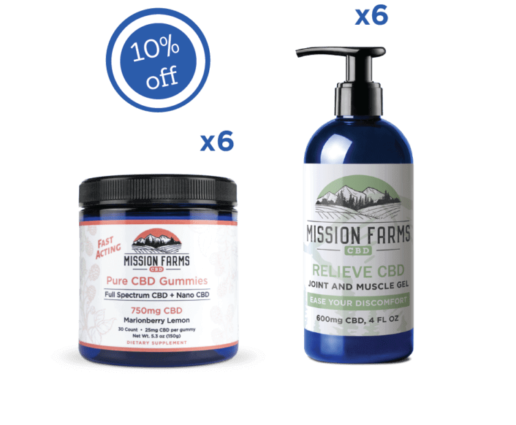 Pure CBD Gummies & Relieve CBD Mission Farms CBD