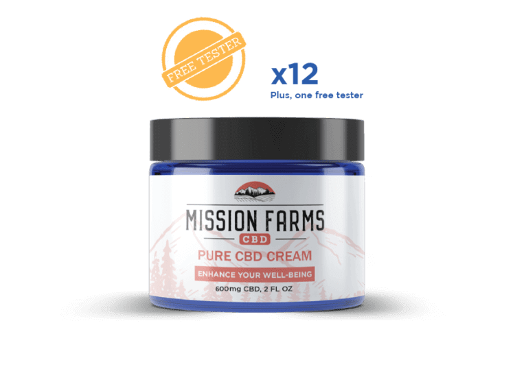 Pure CBD Cream - Mission Farms CBD