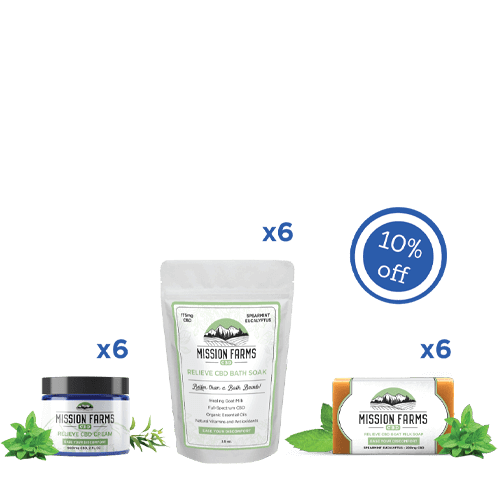 Relieve Bath Collection - Mission Farms CBD