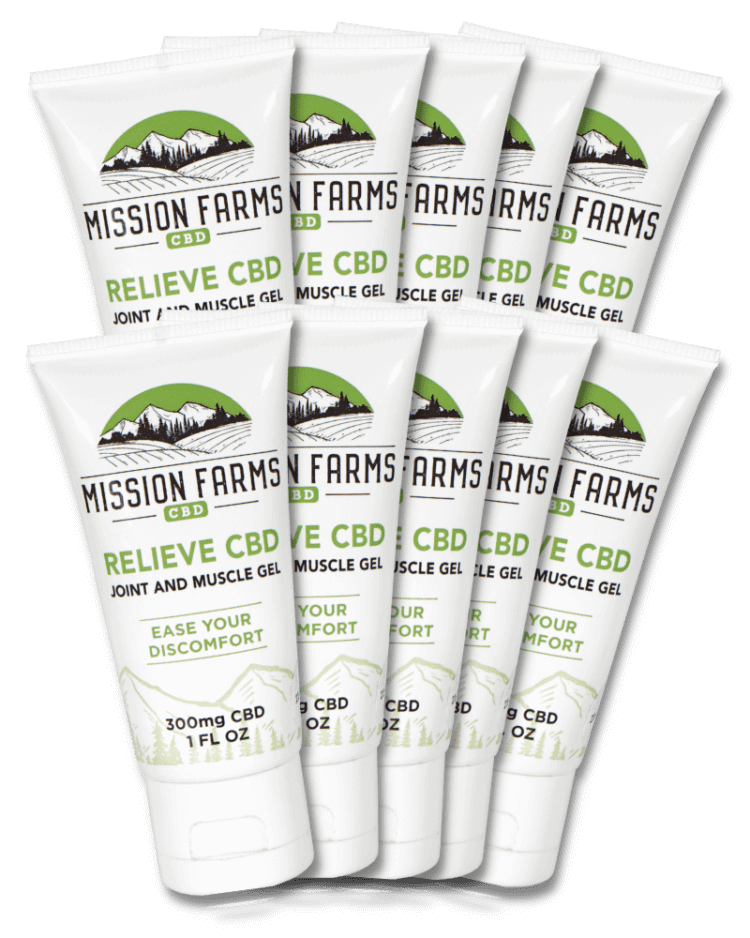Relieved CBD - Gel Stocking Stuffer 300mg - Mission Farms CBD