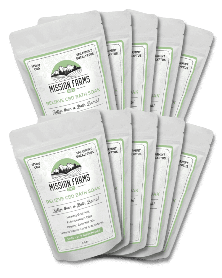 Relieve Soak Bath Soak - Full Spectrum CBD
