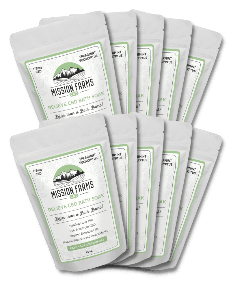 Relieve Soak Bath Soak - Full Spectrum CBD
