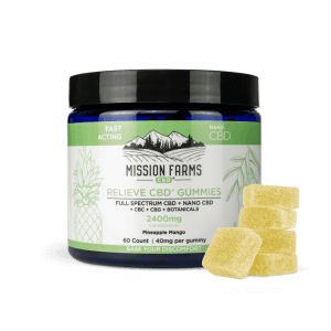 30mg Relieve CBD Gummies with Nano CBD