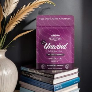 Unwind Delta-9 THC Gummies with Nano THC