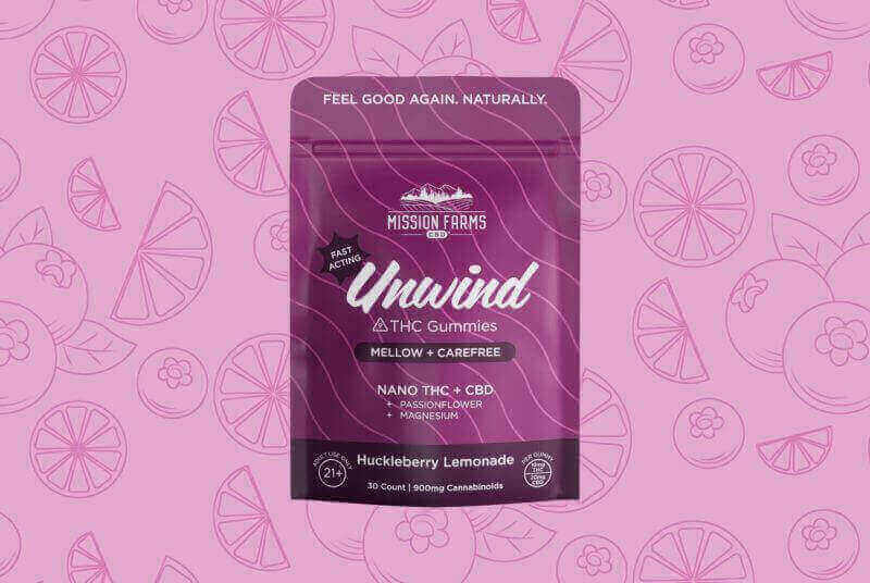 Unwind Delta-9 THC Gummy